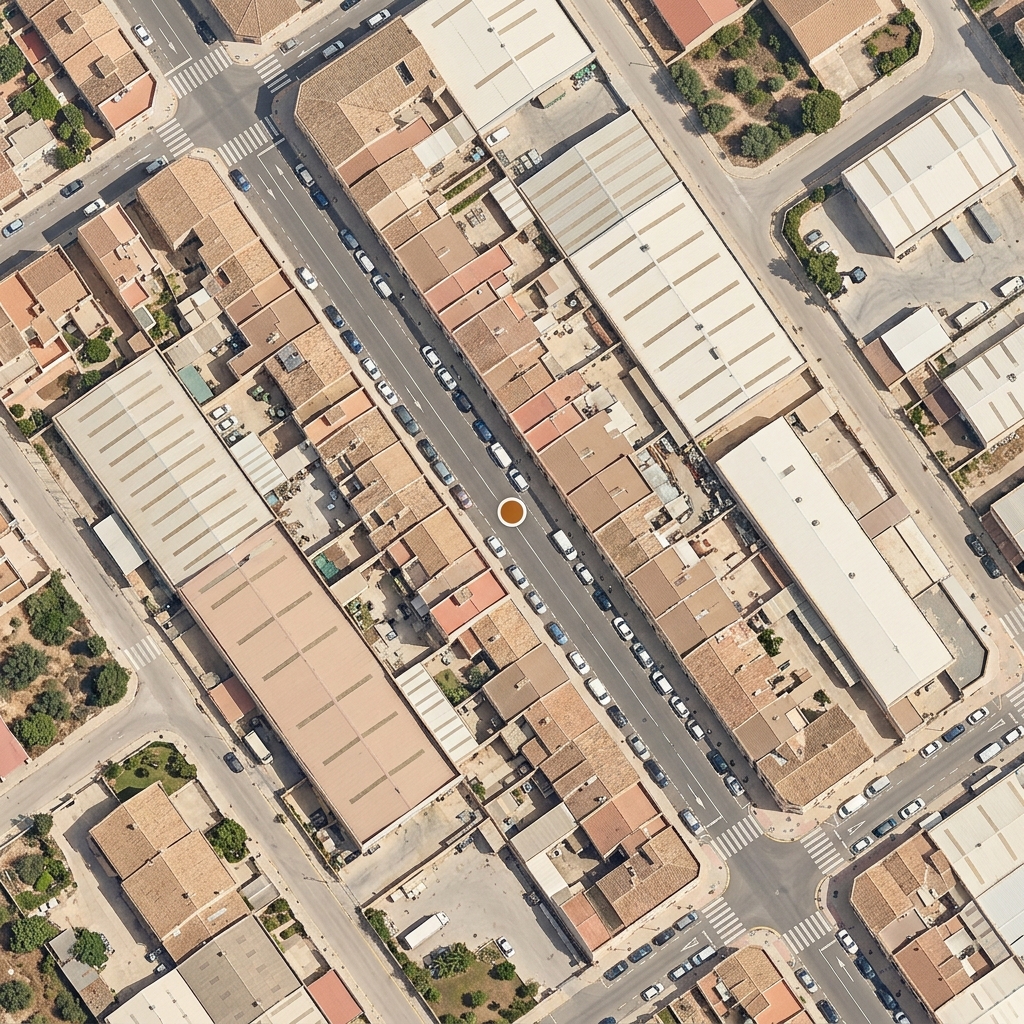 Mapa de localización del taller IBM Company — Real de Gandia